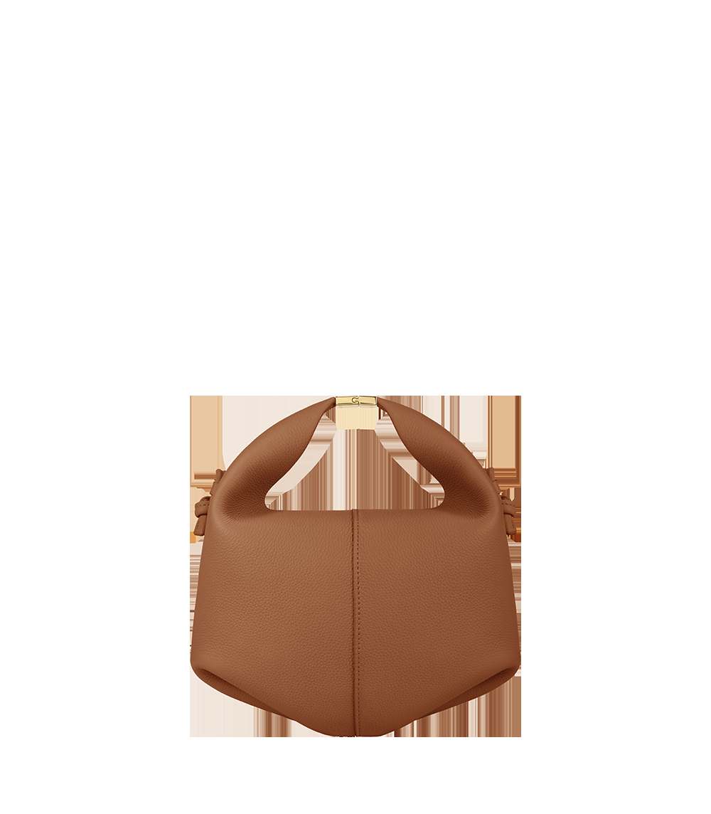 Handbag - Textured Camel